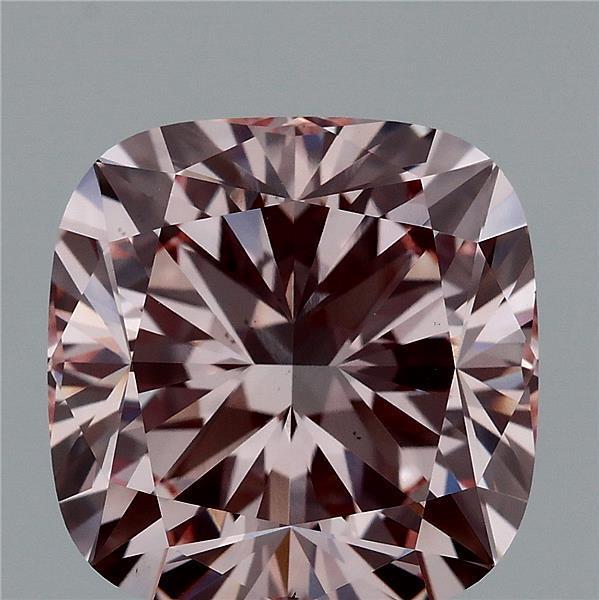 4.50 Ct. Fancy Intense Pink Cushion Lab Grown Diamond