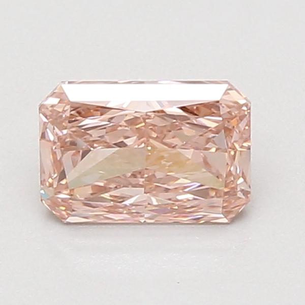 1.08 Ct. Fancy Vivid Pink Radiant Lab Grown Diamond