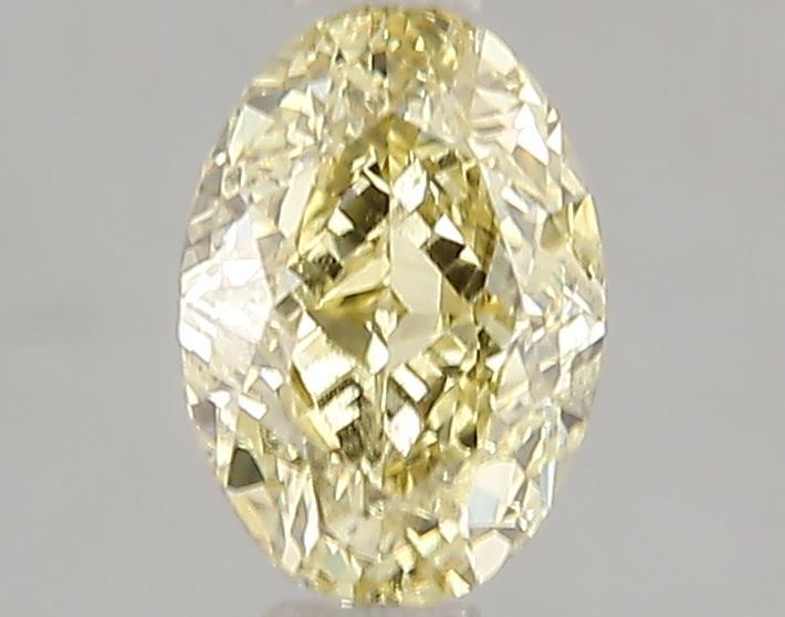 1.06 Ct. Fancy Intense Yellow Oval Lab Grown Diamond