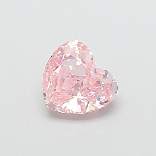 1.26 Ct. Fancy Intense  Pink Heart Lab Grown Diamond