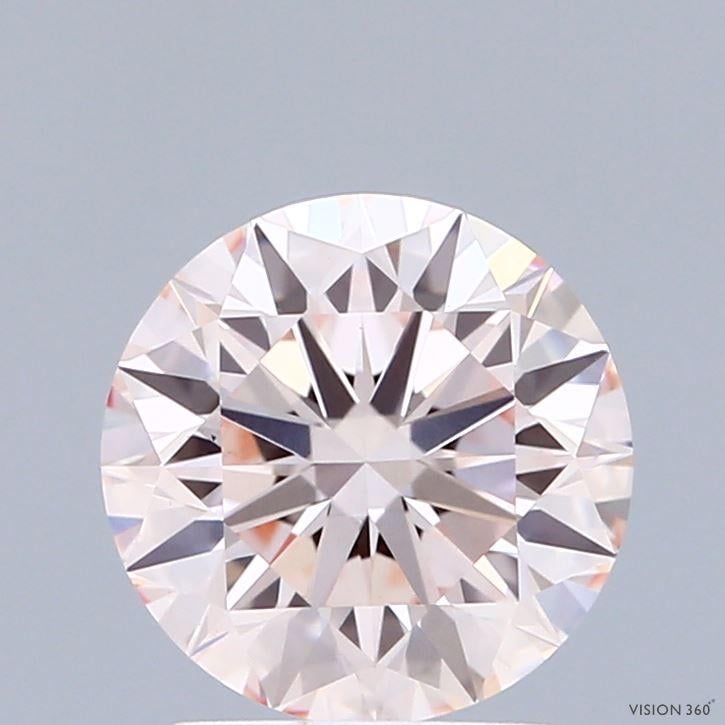 2.03 Ct. Fancy Pink Round Lab Grown Diamond