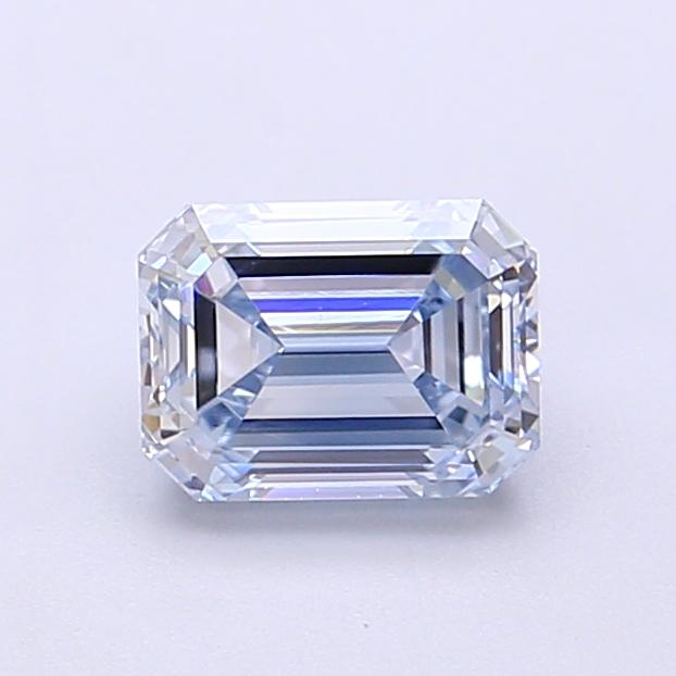 1.00 Ct. Fancy Blue Emerald Lab Grown Diamond