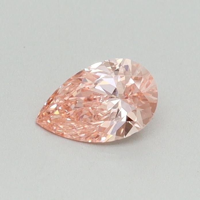 0.30 Ct. Fancy Vivid Pink Pear Lab Grown Diamond