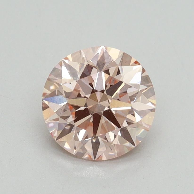 1.06 Ct. Fancy Intense Pink Round Lab Grown Diamond