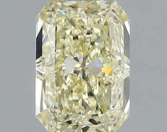 1.06 Ct. Fancy Light  Yellow Radiant Lab Grown Diamond