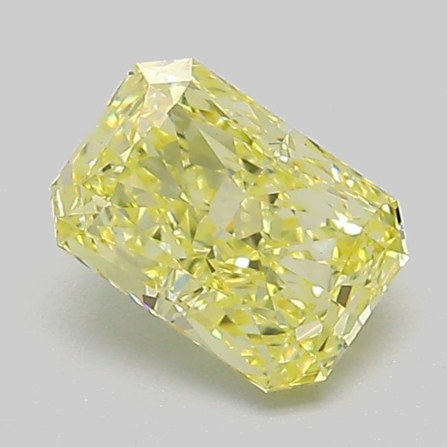 1.04 Ct. Fancy Yellow Radiant Lab Grown Diamond