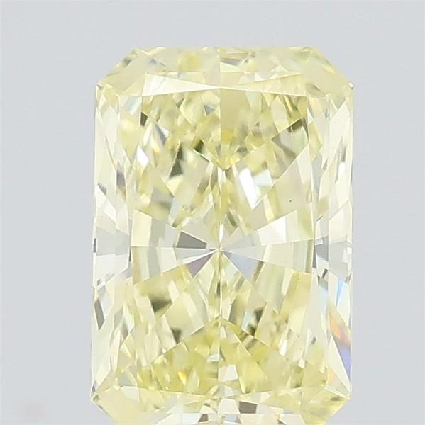0.62 Ct. Fancy Yellow Radiant Lab Grown Diamond