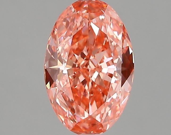 1.57 Ct. Fancy Pink Oval Lab Grown Diamond