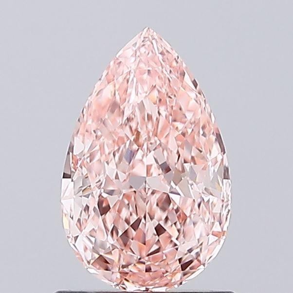 1.10 Ct. Fancy Vivid Pink Pear Lab Grown Diamond