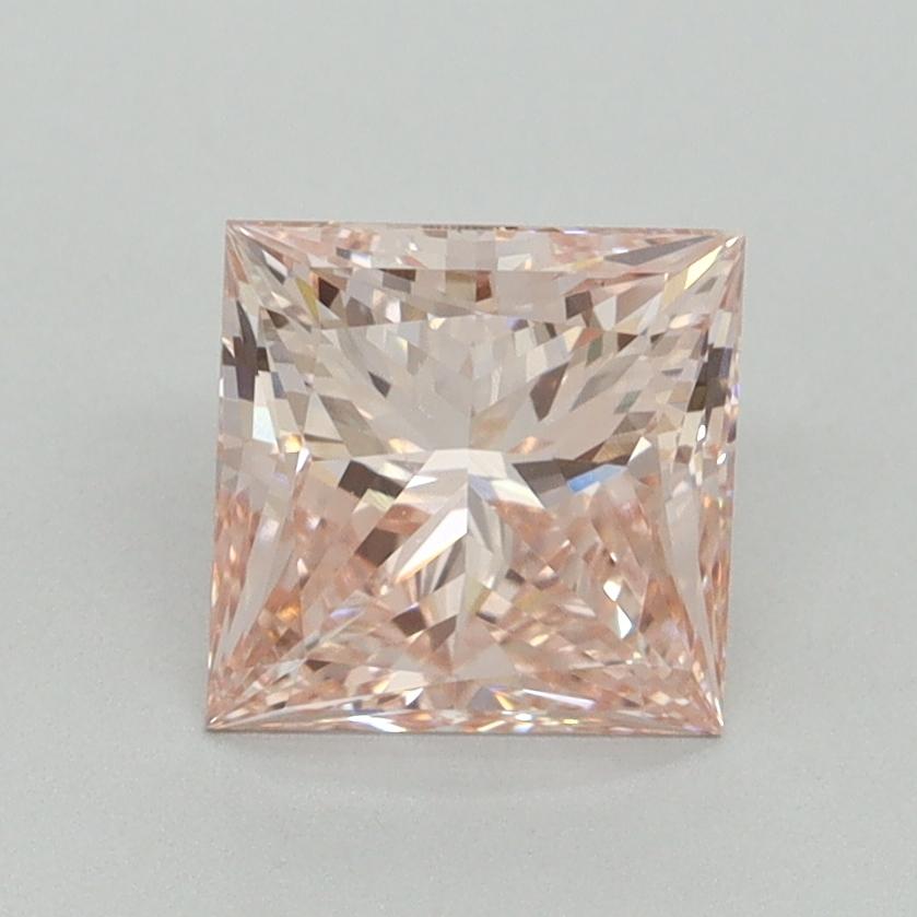 1.51 Ct. Fancy Intense Pink Princess Lab Grown Diamond