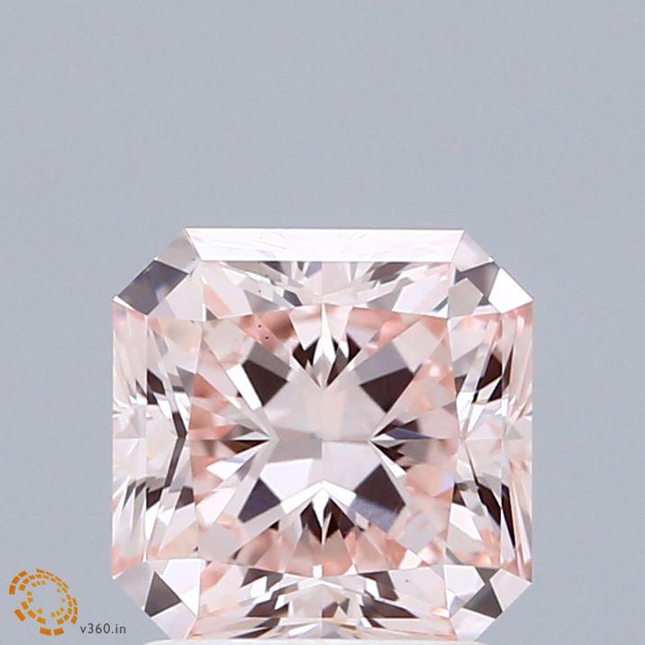 2.03 Ct. Fancy Intense Pink Radiant Lab Grown Diamond