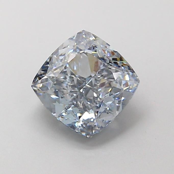 1.76 Ct. Fancy Fancy Blue Cushion Lab Grown Diamond