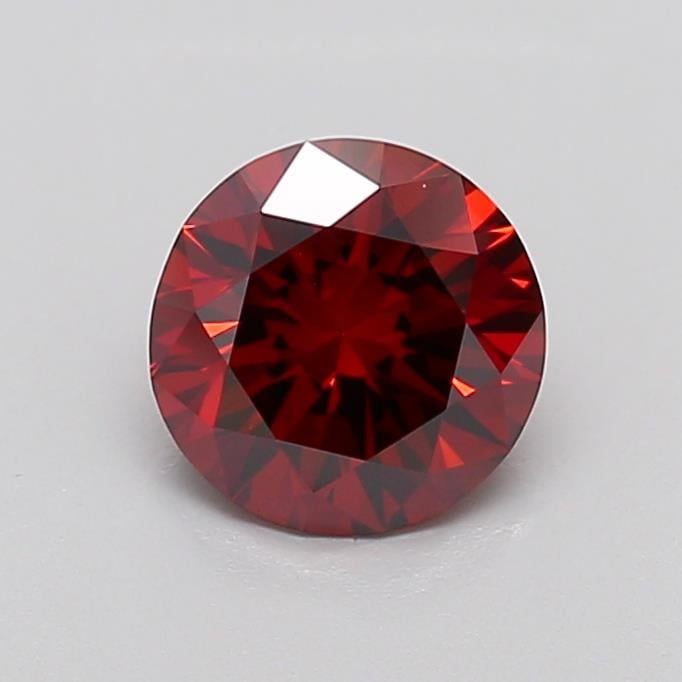 1.01 Ct. Fancy Deep  Orange Round Lab Grown Diamond