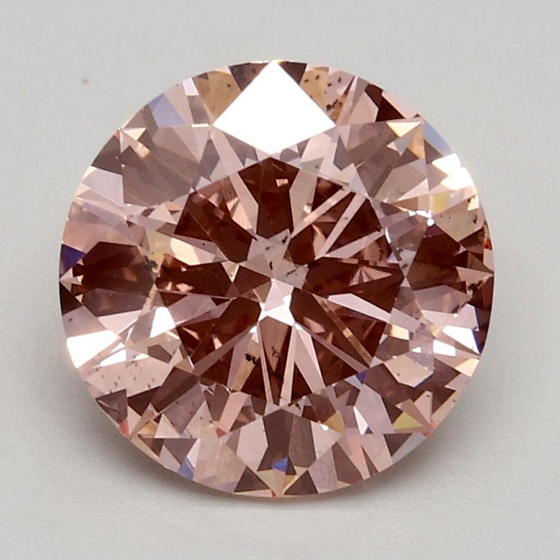 1.50 Ct. Fancy Intense Pink Round Lab Grown Diamond
