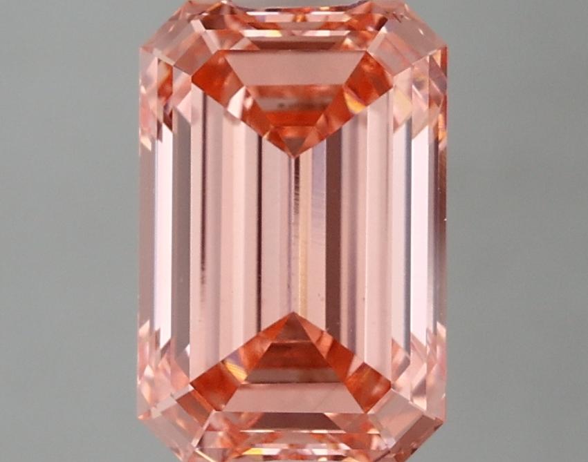 3.19 Ct. Fancy Pink Emerald Lab Grown Diamond