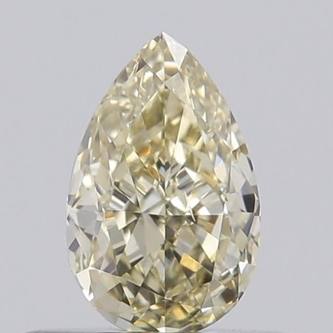 0.40 Ct. Fancy Yellow Pear Lab Grown Diamond