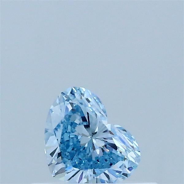 0.31 Ct. Fancy Vivid Blue Heart Lab Grown Diamond