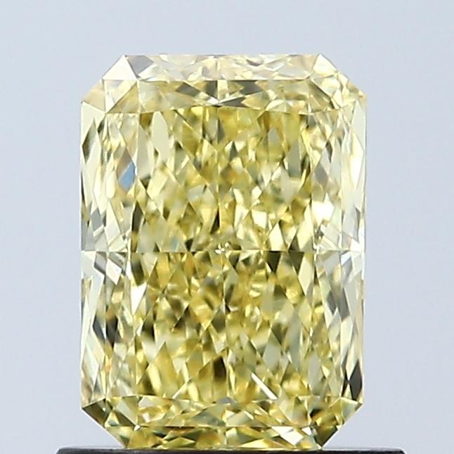 1.07 Ct. Fancy Vivid Yellow Radiant Lab Grown Diamond
