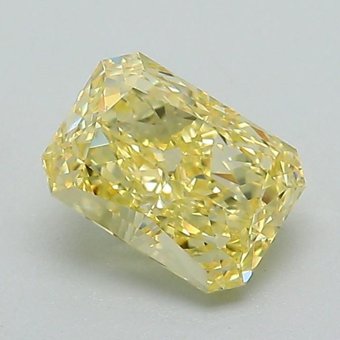 1.04 Ct. Fancy Intense Yellow Radiant Lab Grown Diamond