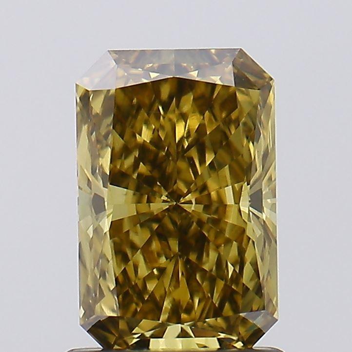 1.19 Ct. Fancy Yellow Radiant Lab Grown Diamond