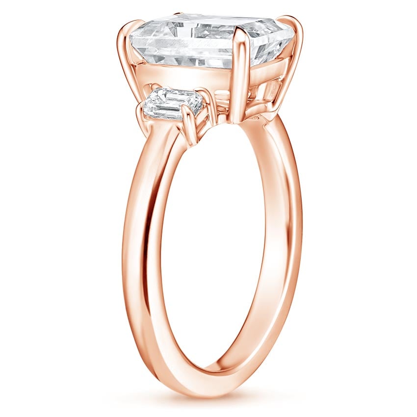 14K Rose Gold Rhiannon Diamond Ring (1/4 ct. tw.), large side view