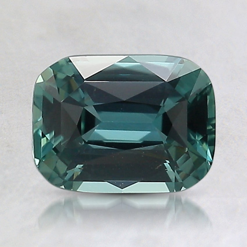 7.6x5.7mm Unheated Blue Cushion Sapphire