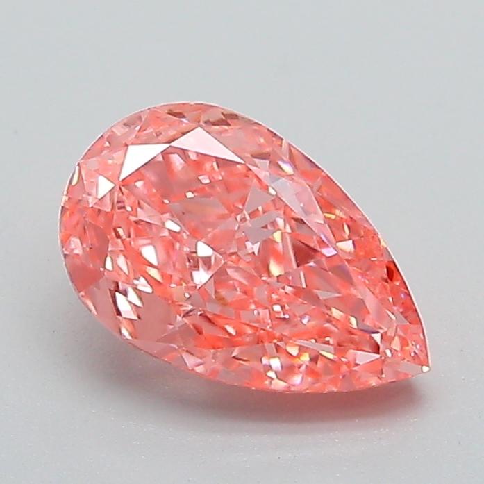 1.15 Ct. Fancy Vivid Pink Pear Lab Grown Diamond
