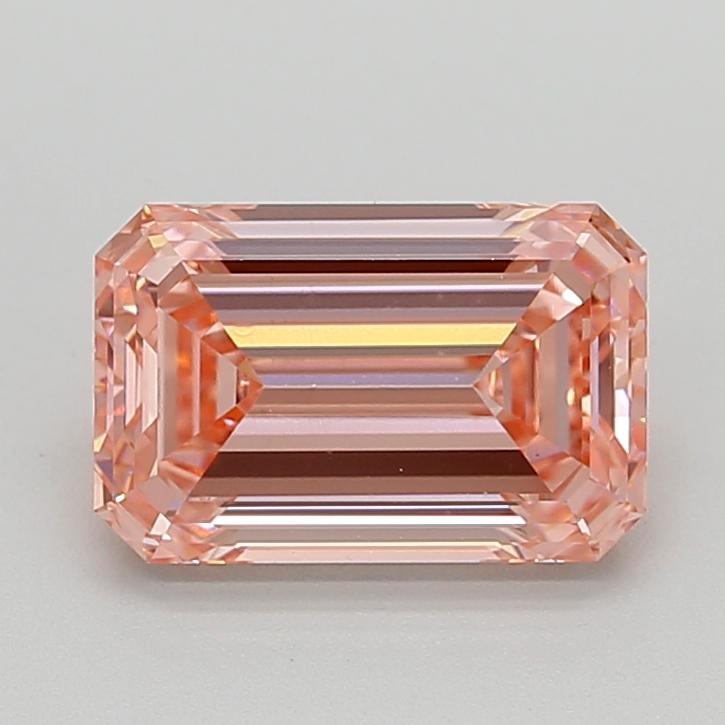 3.00 Ct. Fancy Vivid  Pink Emerald Lab Grown Diamond