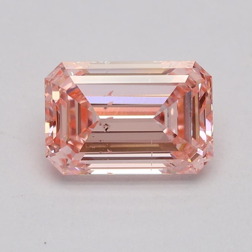 1.57 Ct. Fancy Intense Pink Emerald Lab Grown Diamond