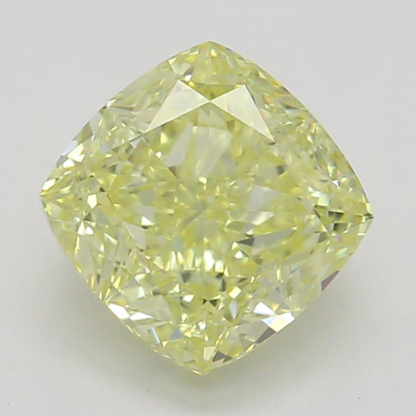 1.03 Ct. Fancy Yellow Cushion Diamond