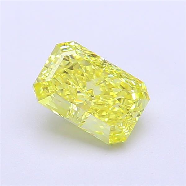 1.01 Ct. Fancy  Yellow Radiant Lab Grown Diamond