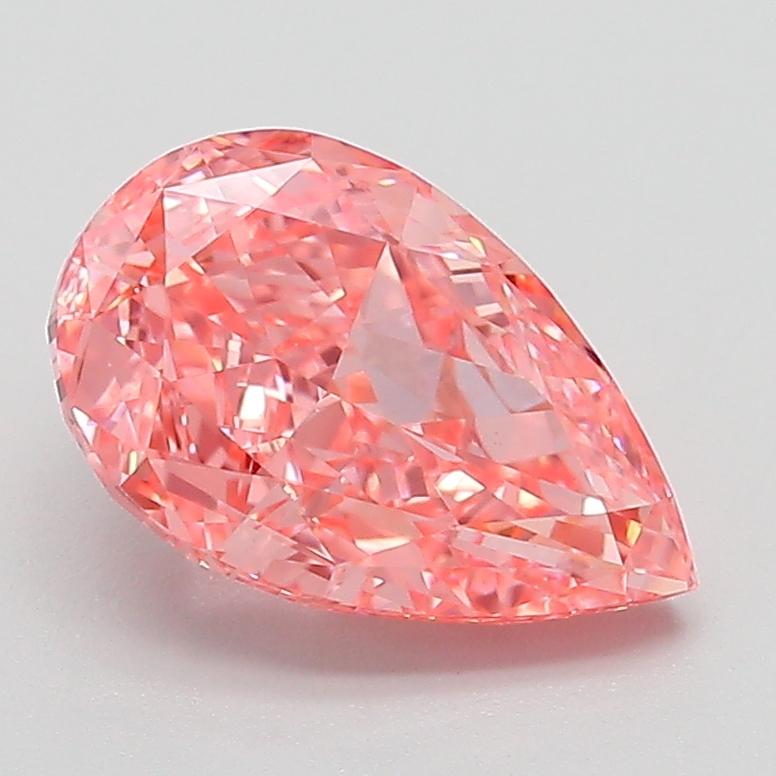 2.10 Ct. Fancy Pink Pear Lab Grown Diamond