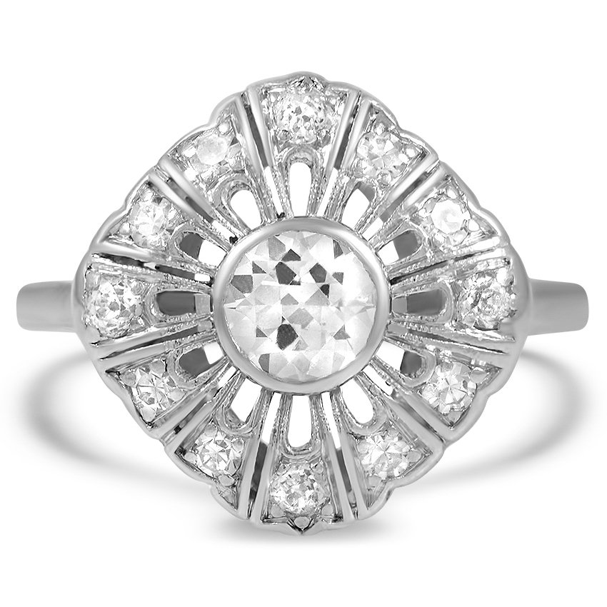 Art Deco Diamond Vintage Ring