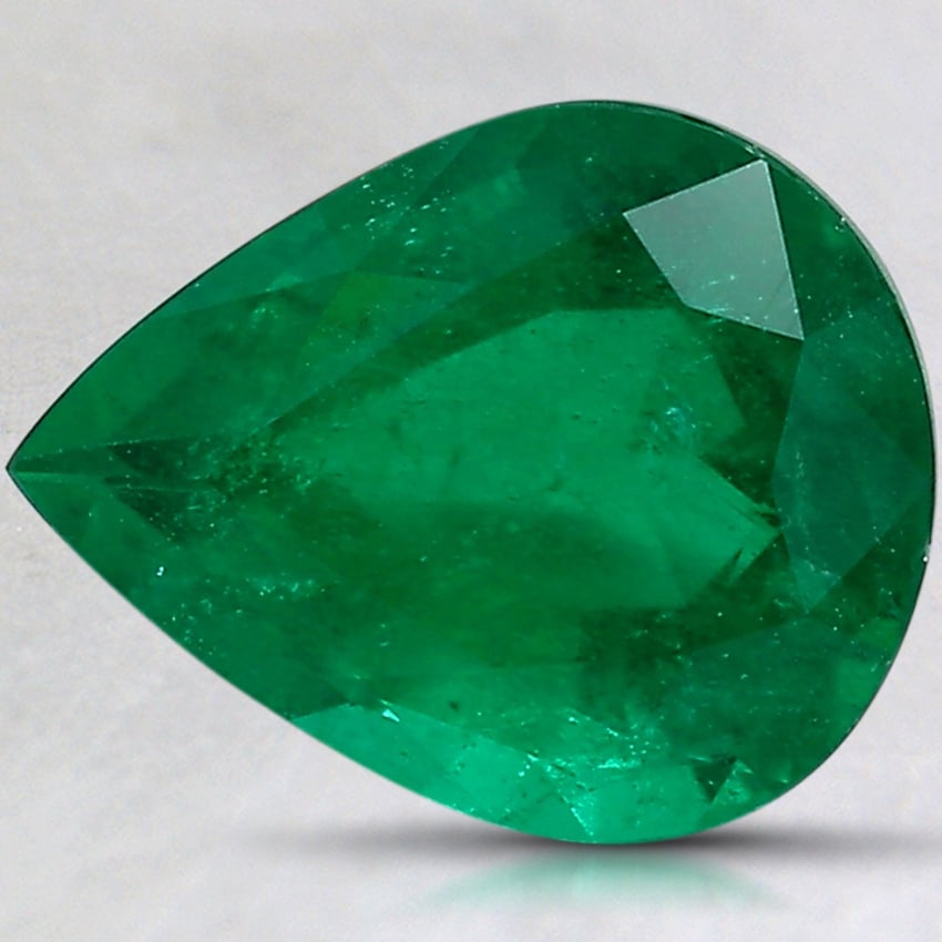 10.1x8.1mm Premium Pear Emerald