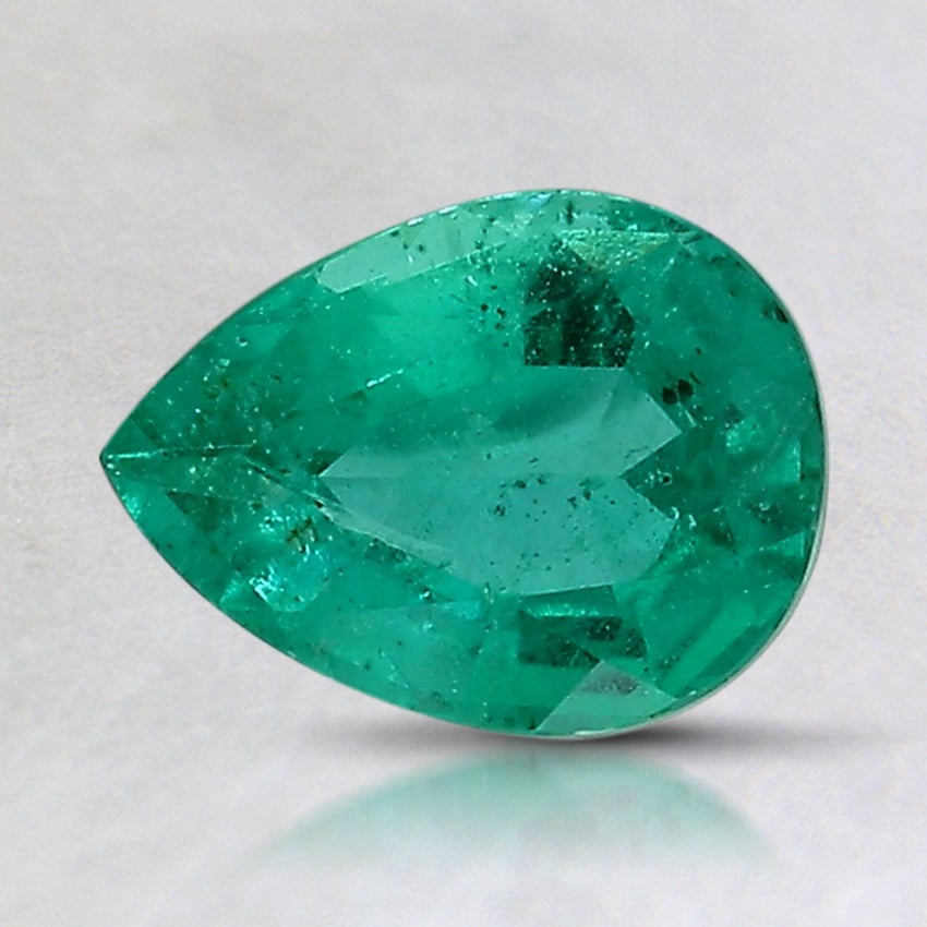 8x6mm Pear Emerald