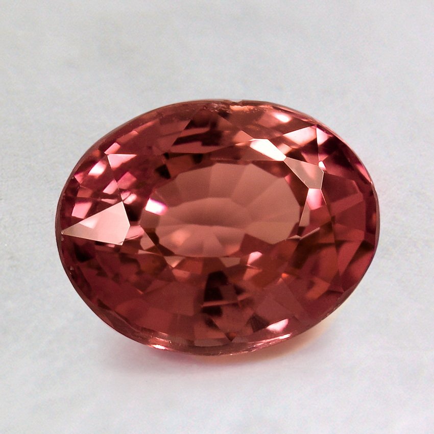 7.6x6.1mm Super Premium Pink Oval Sapphire