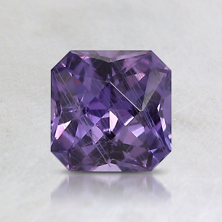 5.5mm Unheated Purple Modified Radiant Tanzanian Sapphire