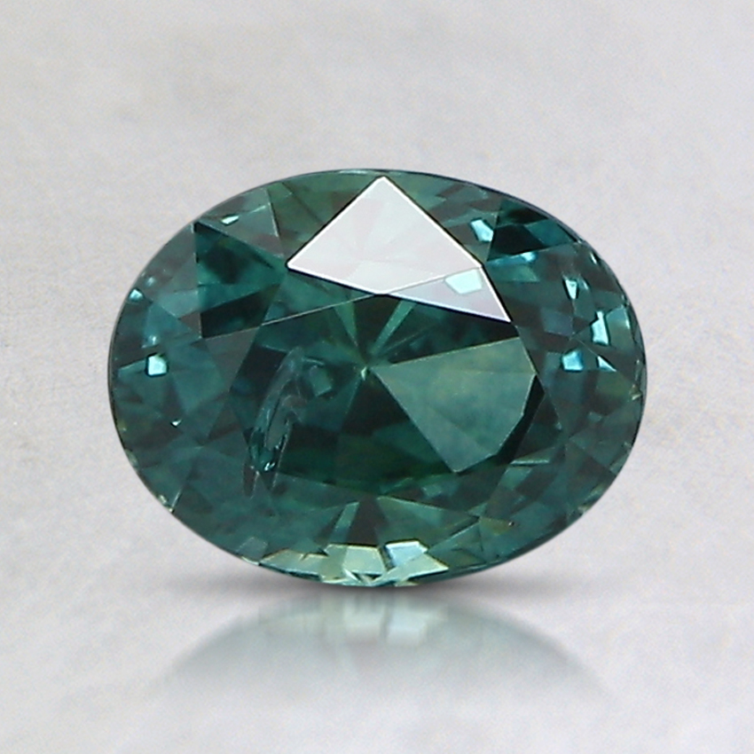 7.3x5.7mm Parti-Color Oval Montana Sapphire