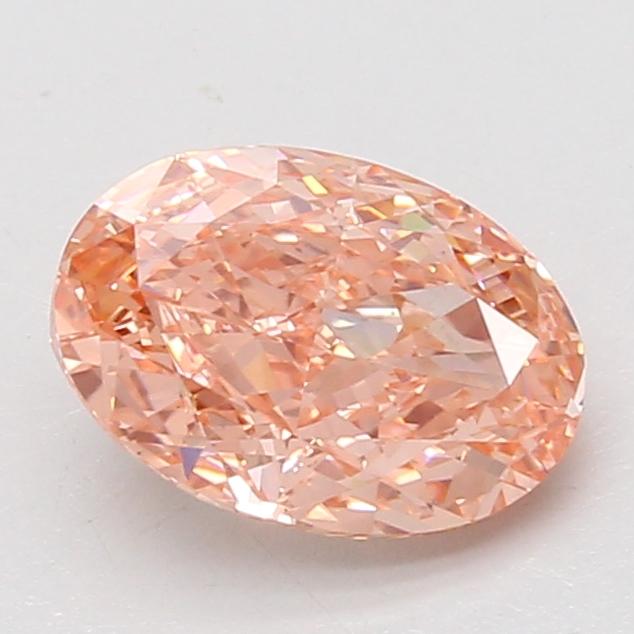 2.09 Ct. Fancy Vivid Pink Oval Lab Grown Diamond