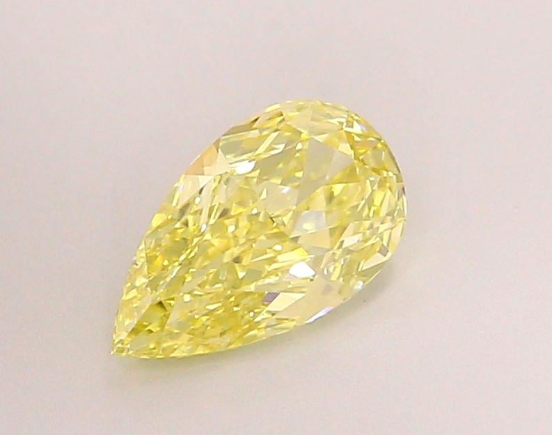 1.03 Ct. Fancy Yellow Pear Lab Grown Diamond