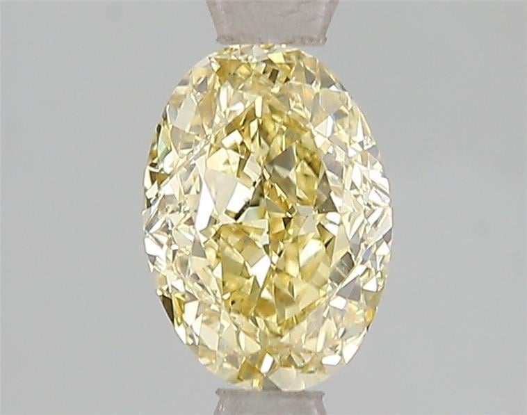 1.52 Ct. Fancy Intense Yellow Oval Lab Grown Diamond
