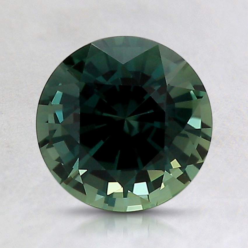 7.2mm Unheated Blue Round Sapphire