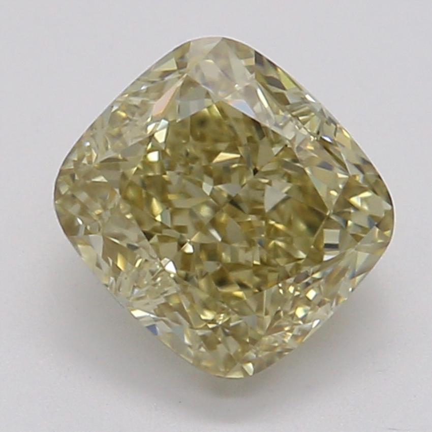 0.70 Ct. Fancy Brownish Yellow Cushion Diamond