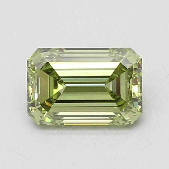 1.05 Ct. Fancy Vivid Green Emerald Lab Grown Diamond