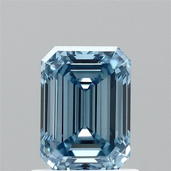 1.06 Ct. Fancy Vivid  Blue Emerald Lab Grown Diamond