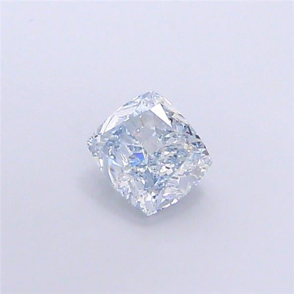 1.01 Ct. Fancy Light  Blue Cushion Lab Grown Diamond