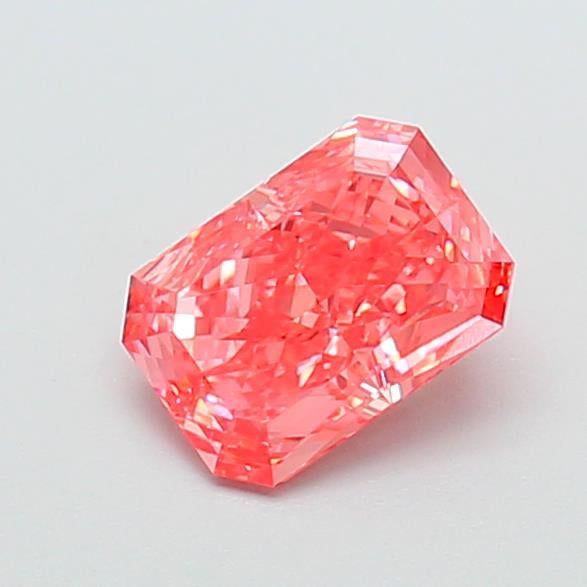 1.64 Ct. Fancy Vivid  Pink Radiant Lab Grown Diamond