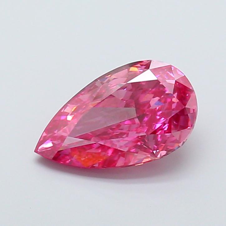 5.00 Ct. Fancy Pink Pear Lab Grown Diamond