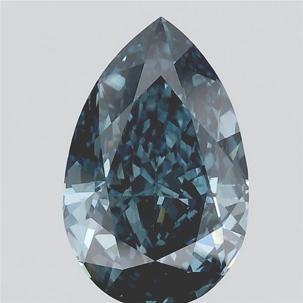 1.99 Ct. Fancy Vivid Blue Pear Lab Grown Diamond