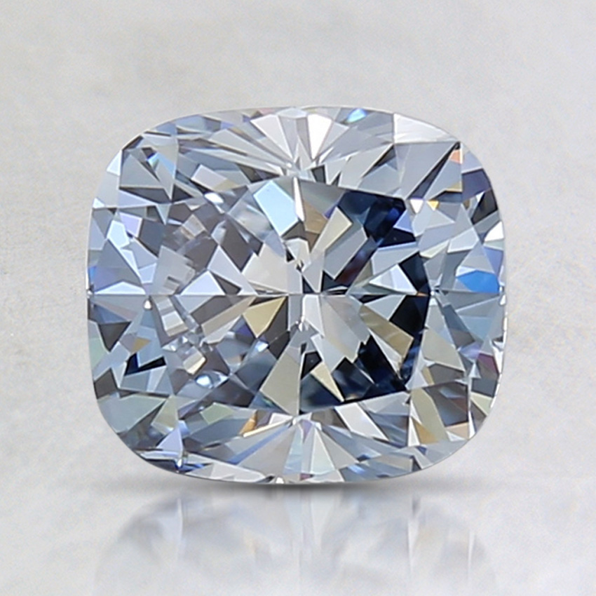 1.56 Ct. Fancy Blue Cushion Lab Grown Diamond